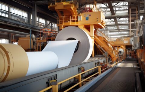 machinery storage paper mill