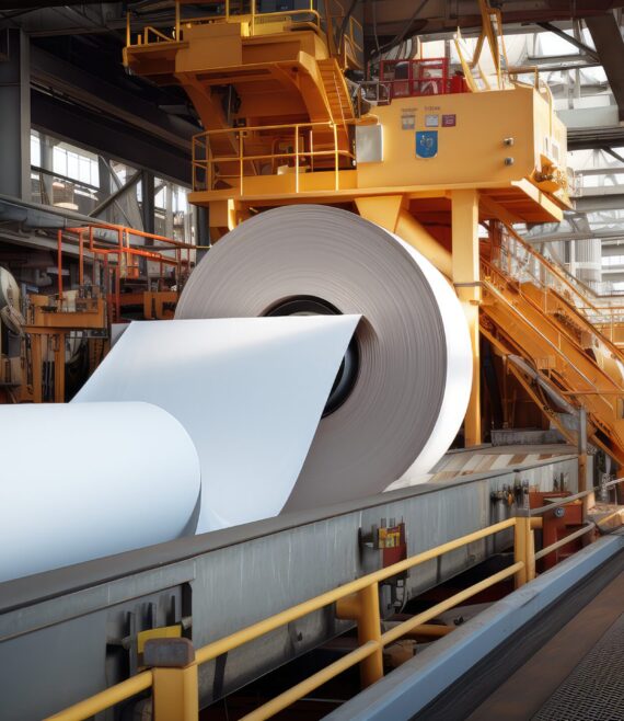 machinery storage paper mill