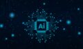 horizontal-artificial-intelligence-background-with-circuit-board
